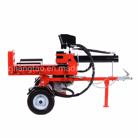 Robuster, langlebiger, hydraulischer Benzin-Holzspalter mit 27 Tonnen