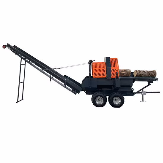 Automatischer Brennholzprozessor, Benzin-Holzspalter, Holzschneidemaschine
