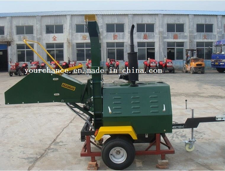 Hot Sale Factory Supplier Wc-30 Towable 30HP 8 Inch Selfpower Wood Chipper Shredder with Hydraulic Feeding System