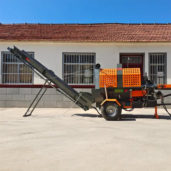 Hydraulische vertikale und horizontale Holzsäge, Holzspalter, elektrische Holzspaltmaschine, Holzspalter, hydraulischer Brennholzprozessor