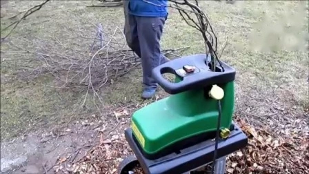 2400 W elektrischer Mini-Garten-Holzhäcksler (EGS001).